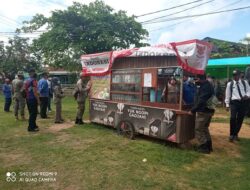 Satpol PP Angkut Gerobak Jualan Di Libra