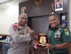 Pangdam XVII/Cenderawasih Berkunjung Ke Mapolda Papua