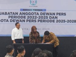 Prof.Komarudin Hidayat Resmi Pimpin Dewan Pers Periode 2025-2028