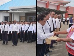 105  P3K Bandar Udara Mopah Terima SK