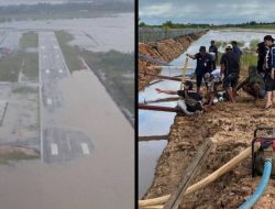Run Way Tergenang 750 Meter, ATR Trigana Batal Landing di Kepi