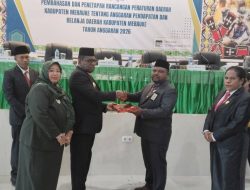 Ketua DPR Merauke Minta Urgensi dan Skala Prioritas Penggunaan Anggaran.