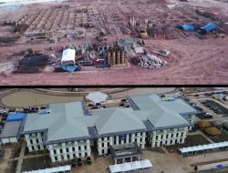 Ditinjau Kemendagri, Komisi II DPR RI hingga Wapres Gibran, Akhirnya Kantor Gubernur Papua Selatan Diresmikan.   Pertama Rampung Untuk DOB. 