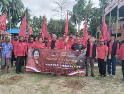 Peduli Lingkungan, ,PDIP Papua Selatan Tanam Bibit Pohon Dan Aksi Bersih Sampah