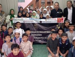 AMKI Pusat Berbagi Kebahagiaan Ramadan Bersama Anak Yatim di Yayasan Al-Kahfi