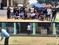 Giliran Masjid Baiturahmah Disambangi Komunitas Pintu Angin Merauke